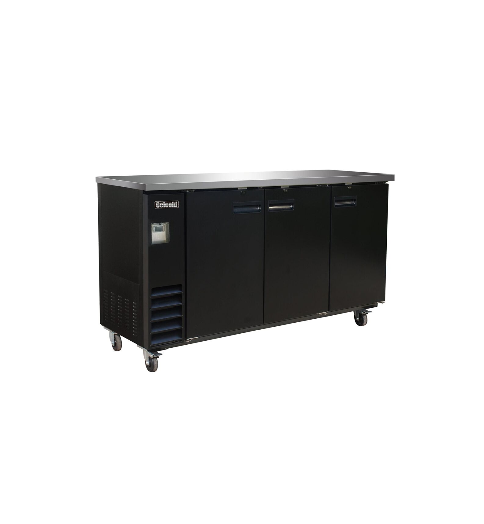 Celcold Refrigeration - CBB72B - Black Back Bar