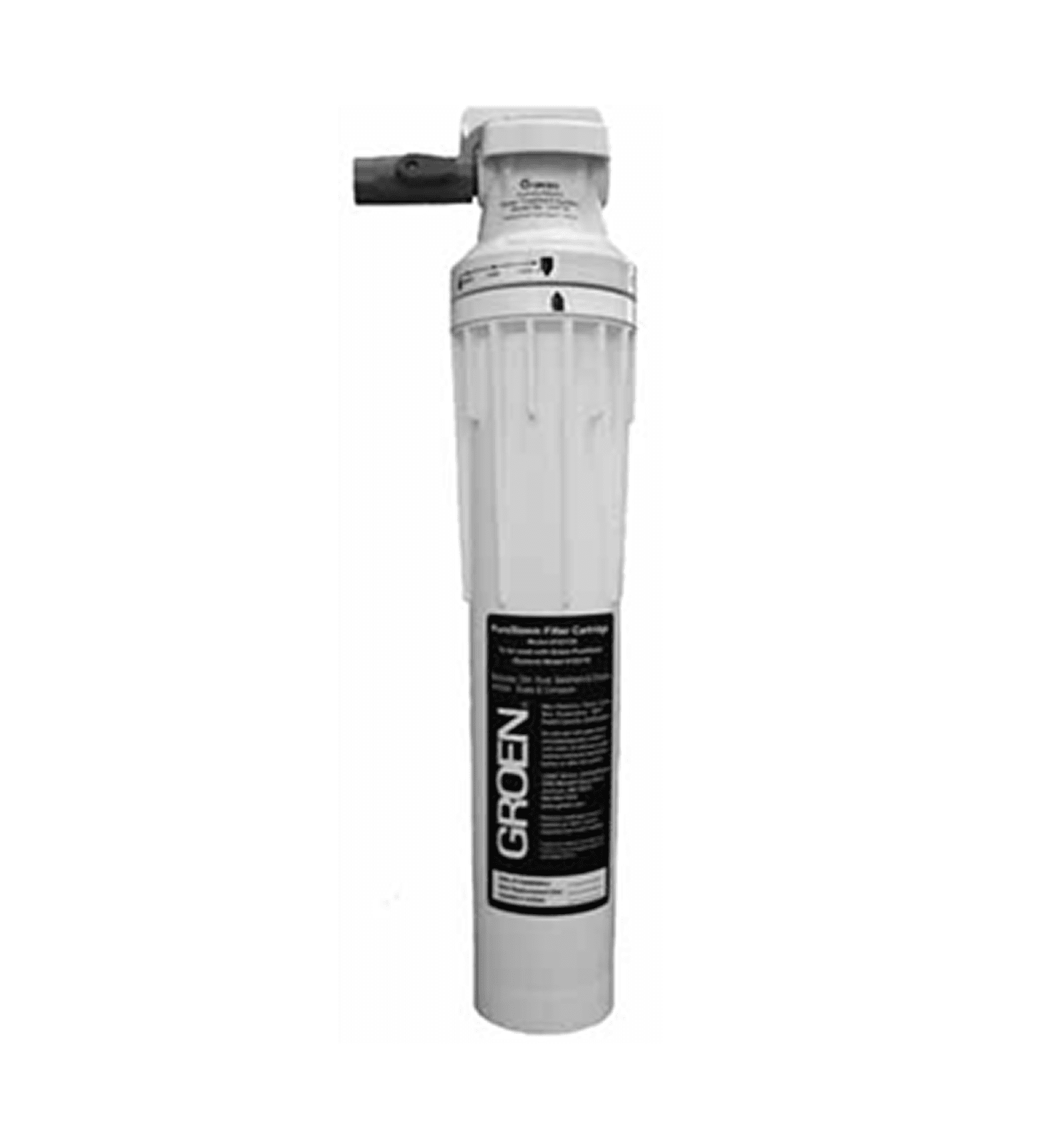 Groen water filter displayed on a white background, part of the Options & Accessories collection.