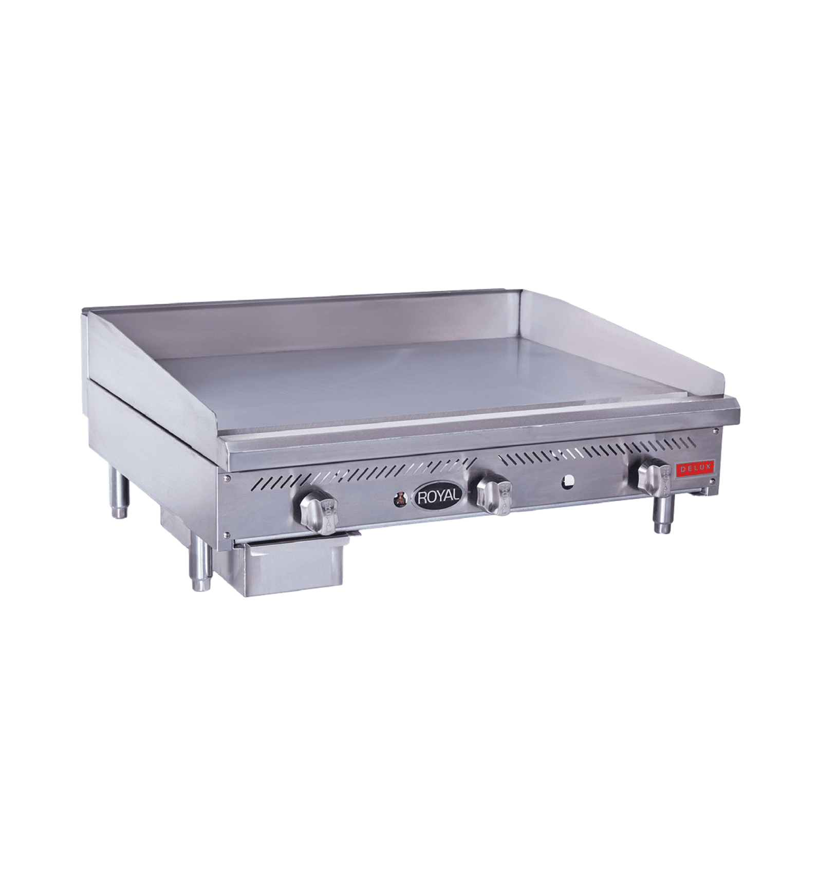 Royal Delux - RDMG - Heavy Duty 30" Deep Manual Griddles